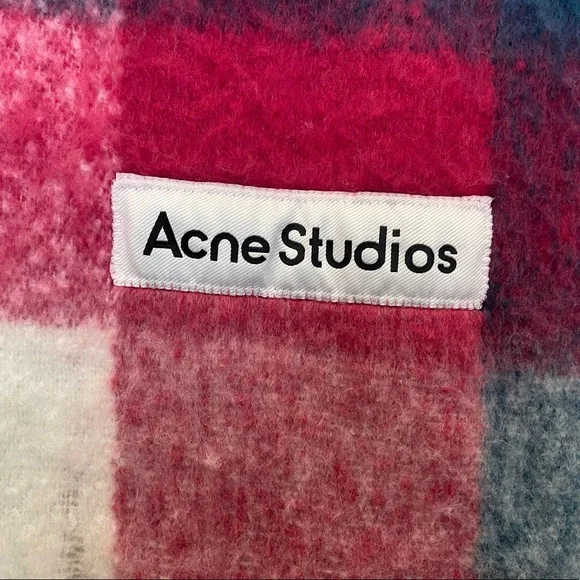 ACNE STUDIOS multicolour scarf - Picture 3 of 9